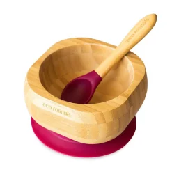 Eco Rascals Bol Bamboo* Baby-Led Weaning Y Accesorios Alimentación