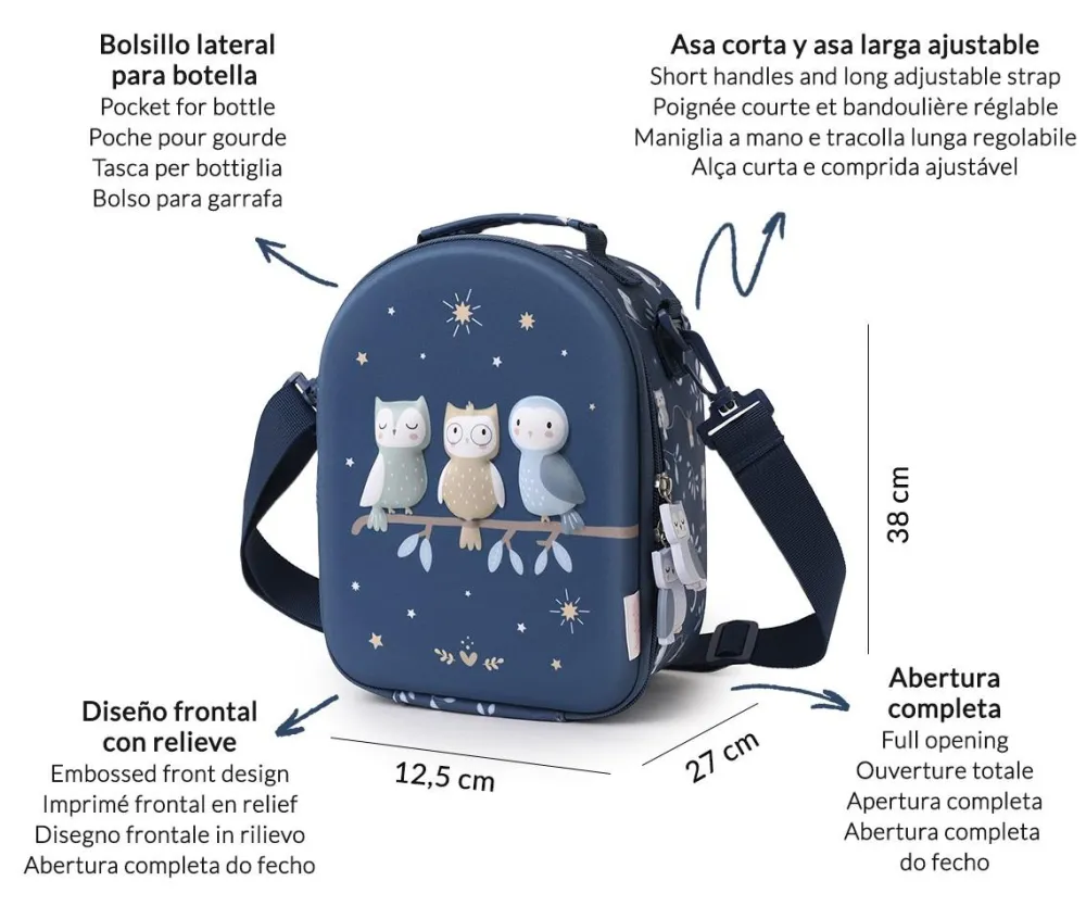 Tutete Bolsa Merienda Térmica 3D Magical Forest* Fundas De Almuerzo Y Bolsas De Merienda Térmicas