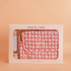 Tiny Harlow Bolsito de paseo Vichy Rosa ·*Niños Accesorios Para Muñecas Bebé|Muñecos Bebés