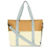 Monnëka Bolso Nevera Stripes Yellow Chess* Mochilas, Cestas Y Bolsos Para Playa Y Piscina