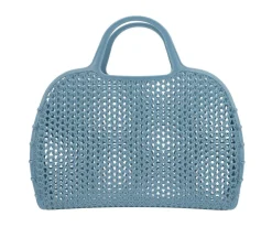 Tutete Bolso Plástico Retro Vintage · Blue* Mochilas, Cestas Y Bolsos Para Playa Y Piscina