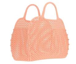 Tutete Bolso Plástico Retro Vintage · Blush Apricot* Mochilas, Cestas Y Bolsos Para Playa Y Piscina