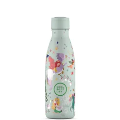 Cool Bottles Botella Acero - Princess Kingdom 350ml ·* Botellas De Agua Termo|Botellas De Agua Para El Cole·Botellas Termo