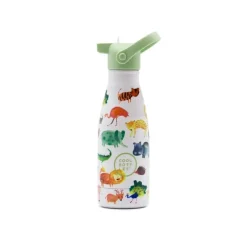 Cool Bottles Botella Acero African Safari 260ml ·* Botellas De Agua Termo|Botellas De Agua Para El Cole·Botellas Termo