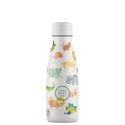 Cool Bottles Botella Acero African Safari 260ml ·* Botellas De Agua Termo|Botellas De Agua Para El Cole·Botellas Termo