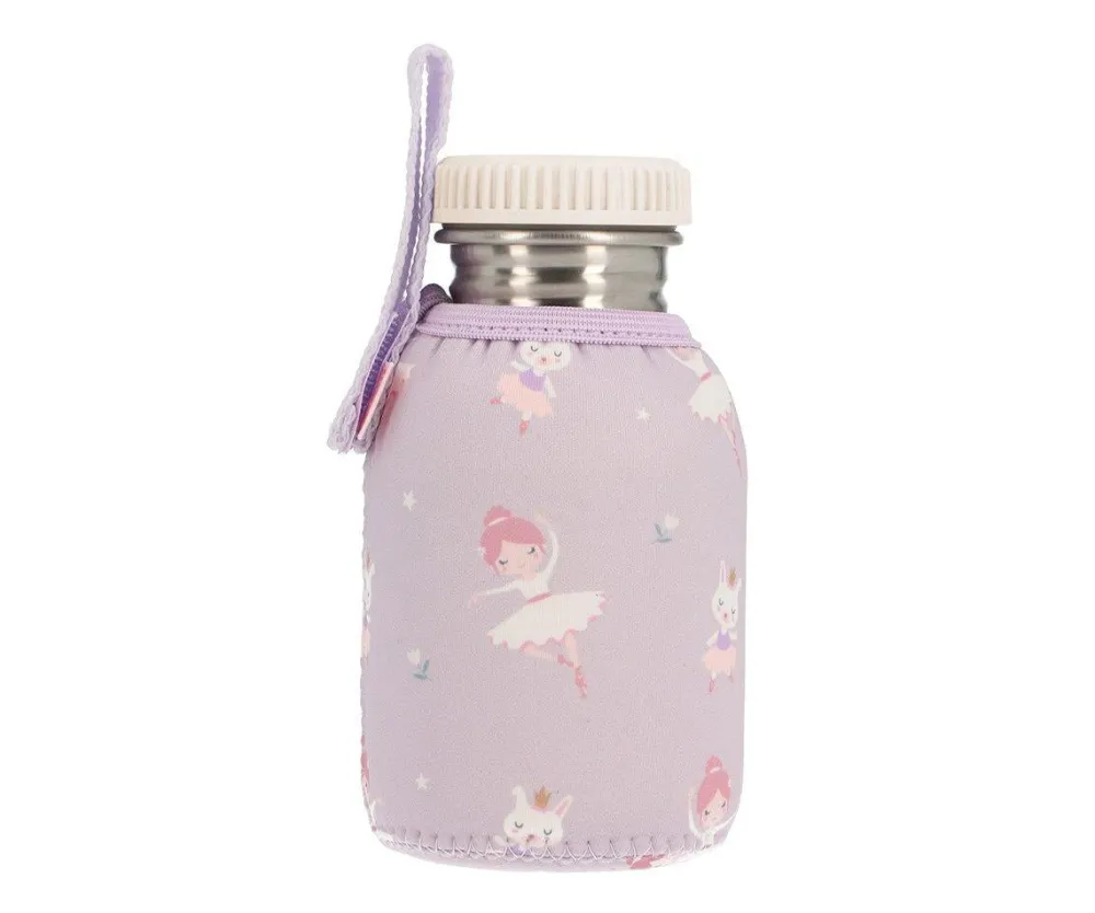 Tutete Botella Acero Funda Ballet 350ml* Botellas De Agua De Acero|Botellas De Agua Para El Cole·Botellas De Acero