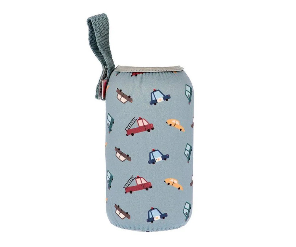 Tutete Botella Acero Funda Vintage Cars 500ml* Botellas De Agua De Acero|Botellas De Agua Para El Cole·Botellas De Acero