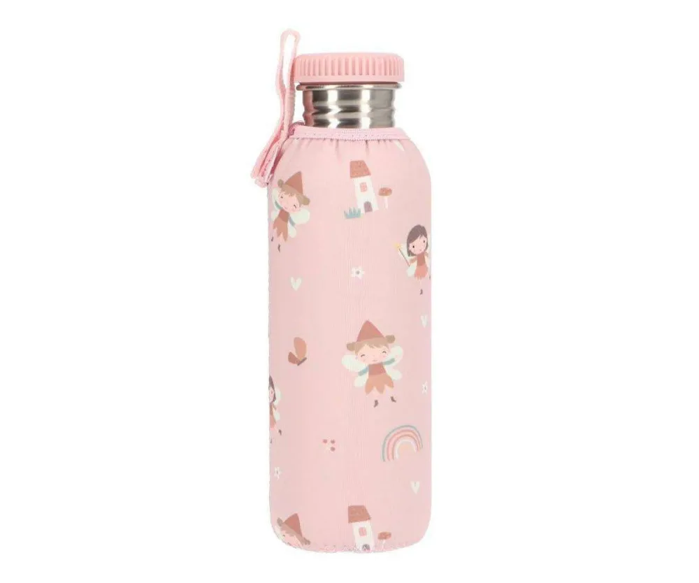 Tutete Botella Acero Funda Wild Fairies 500ml* Botellas De Agua De Acero|Botellas De Agua Para El Cole·Botellas De Acero