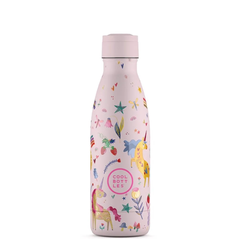 Cool Bottles Botella Acero Funny Unicorns 350ml ·* Botellas De Agua Termo|Botellas De Agua Para El Cole·Botellas Termo