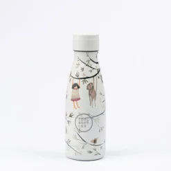 Cool Bottles Botella Acero Hanging Friends 260ml ·* Botellas De Agua Termo|Botellas De Agua Para El Cole·Botellas Termo