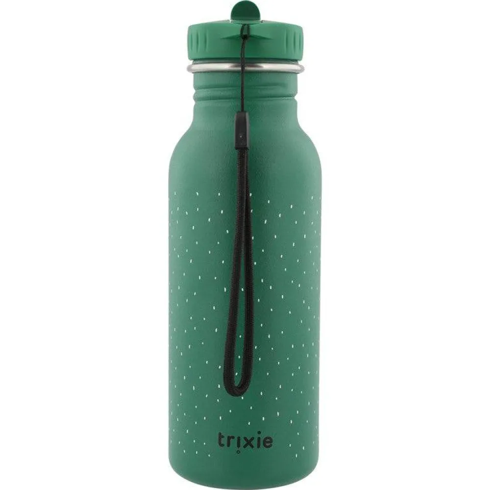 Trixie Botella Acero Mr. Crocodile 500ml ·* Botellas De Agua De Acero|Botellas De Agua Para El Cole·Botellas De Acero