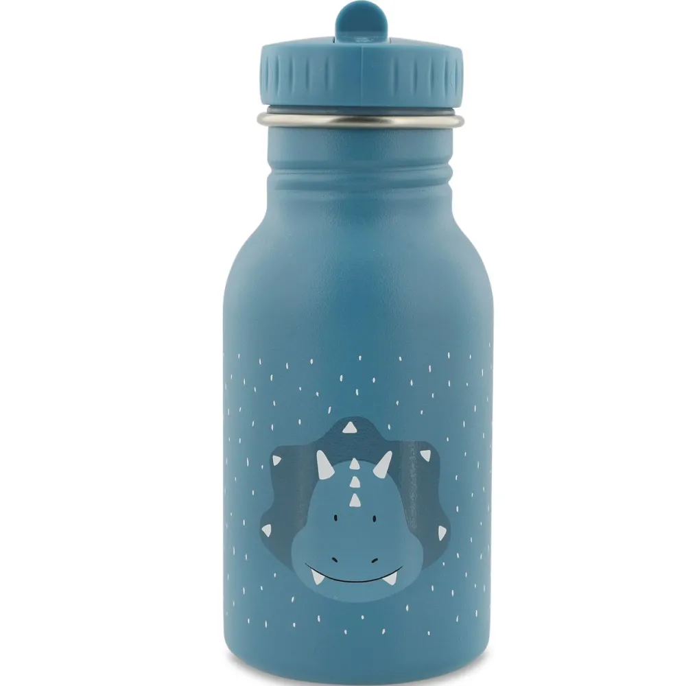 Trixie Botella Acero Mr. Triceratops 350ml ·* Botellas De Agua De Acero|Botellas De Agua Para El Cole·Botellas De Acero