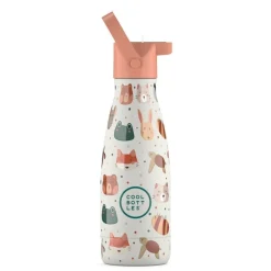Cool Bottles Botella Acero Pet Lover 260ml ·* Botellas De Agua Termo|Botellas De Agua Para El Cole·Botellas Termo