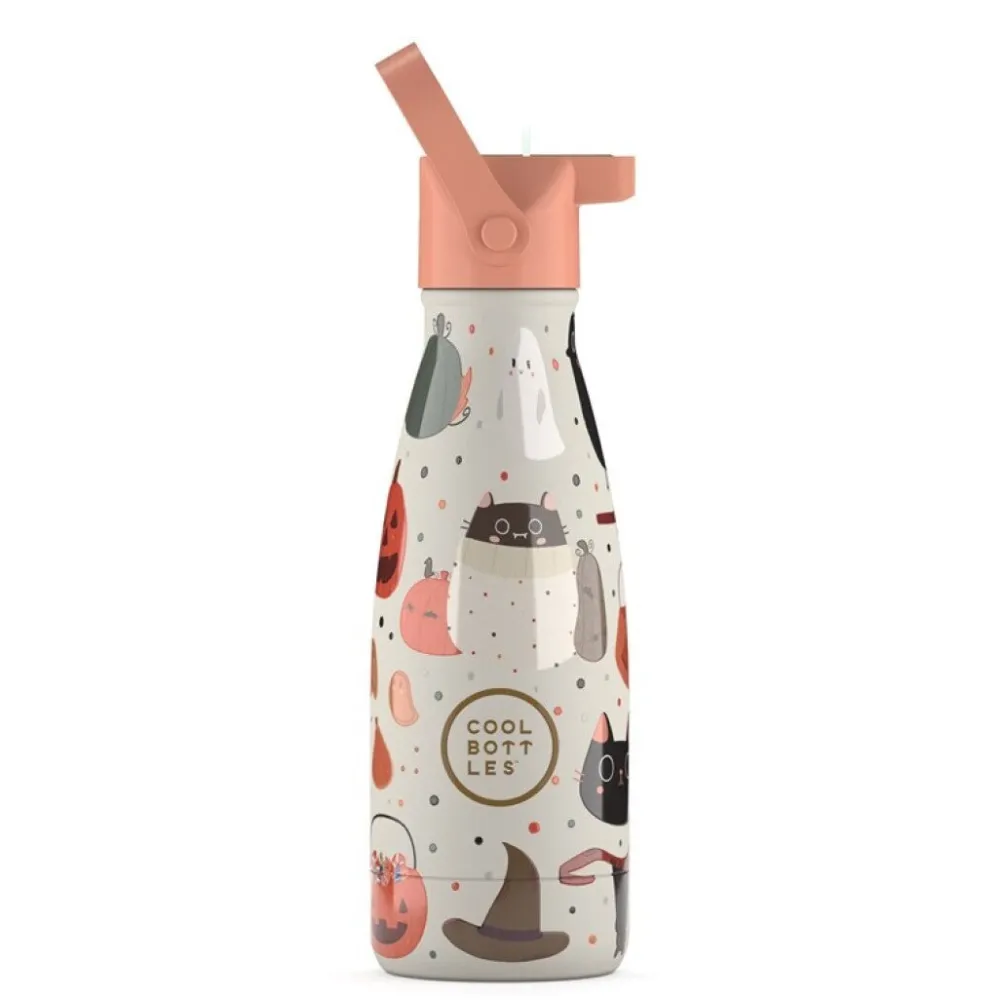 Cool Bottles Botella Acero Trick or Treat 260ml ·* Botellas De Agua Termo|Botellas De Agua Para El Cole·Botellas Termo