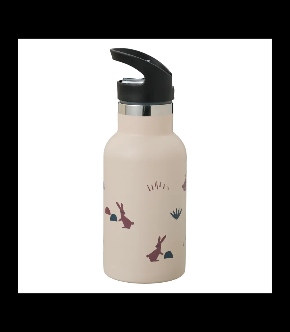 Fresk Botella Acero Térmica Conejito 350ml ·* Botellas De Agua Termo|Botellas De Agua Para El Cole·Botellas Termo