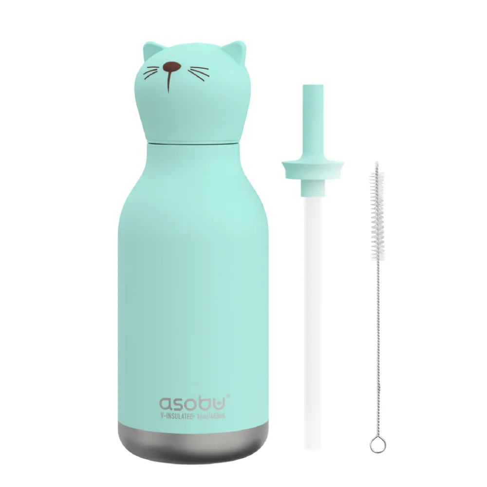 Asobu Botella Bestie Elefante 460ml ·* Botellas De Agua Termo|Botellas De Agua Para El Cole·Botellas Termo