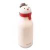 Asobu Botella Bestie Muñeco Nieve 460ml ·* Botellas De Agua Termo|Botellas De Agua Para El Cole·Botellas Termo