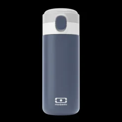Monbento Botella de Acero Térmica Pop Azul ·* Botellas De Agua Termo|Botellas De Agua Para El Cole·Botellas Termo