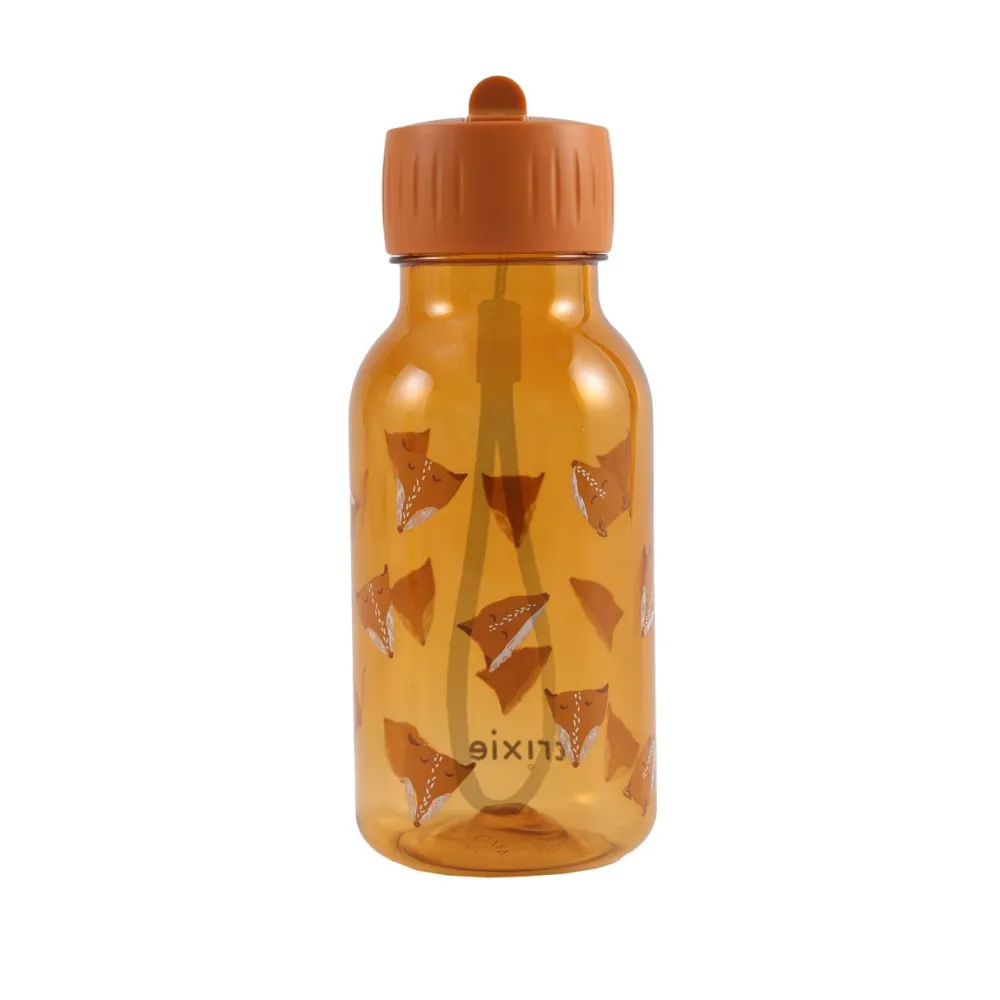 Trixie Botella de Tritán 350ml Fierce Fox ·* Botellas De Agua De Plástico|Botellas De Agua Para El Cole·Botellas De Plástico