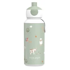 Mepal Botella Pop-up Campus 400 ml Pequeña Granja ·* Botellas De Agua De Plástico|Botellas De Agua Para El Cole·Botellas De Plástico