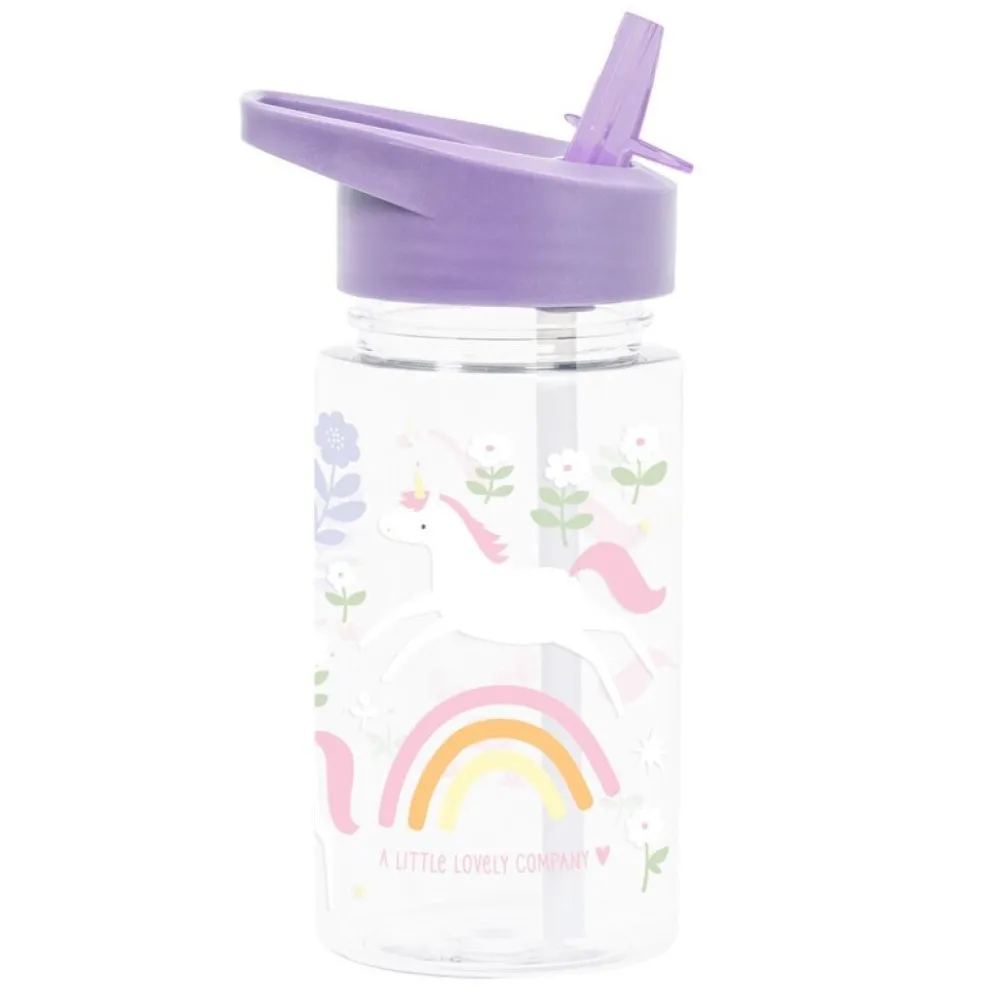 Tutete Botella Tritán Unicornio · Little Lovely Company* Botellas De Agua De Plástico|Botellas De Agua Para El Cole·Botellas De Plástico