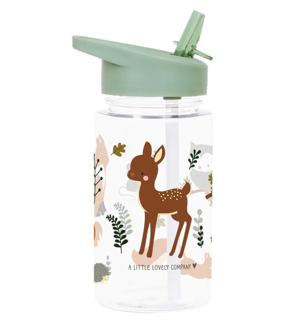 Tutete Botella Tritán Zorro · Little Lovely Company* Botellas De Agua De Plástico|Botellas De Agua Para El Cole·Botellas De Plástico