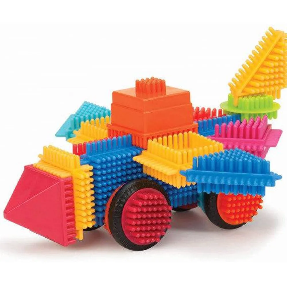 Bristle Blocks · Bote de 80 pzas.*Niños Juguetes Y Juegos Motricidad Fina