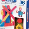Bristle Blocks · Caja de 36 pzas.*Niños Juguetes Y Juegos Motricidad Fina