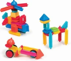Bristle Blocks · Caja de 56 pzas.*Niños Juguetes Y Juegos Motricidad Fina
