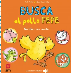SM Busca al pollo Pepe*Niños Libros Musicales Y Con Sonido|Libros Manipulativos