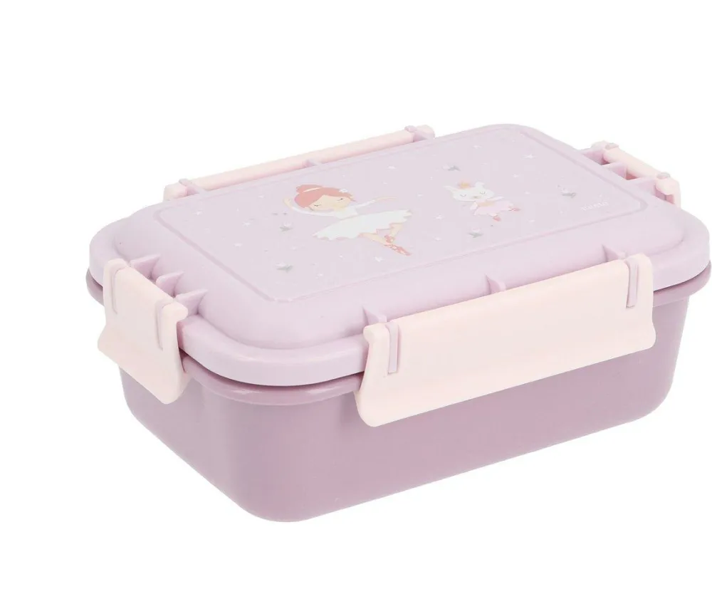 Tutete Caja Almuerzo Bento Ballet* Cajas De Almuerzo Infantil·Con Compartimentos