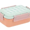Tutete Caja Almuerzo Bento Big Stripes Apricot* Cajas De Almuerzo Infantil·Sin Compartimentos