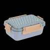 Tutete Caja Almuerzo Bento Big Stripes Blue* Cajas De Almuerzo Infantil·Con Compartimentos