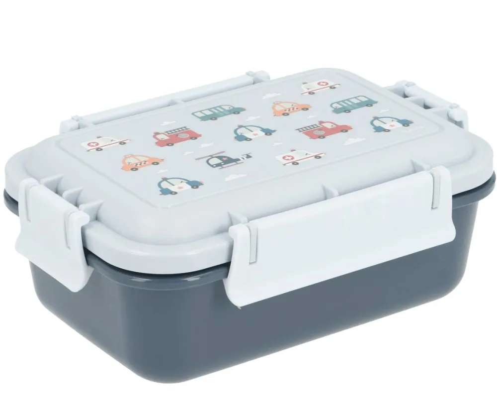 Tutete Caja Almuerzo Bento City Cars* Cajas De Almuerzo Infantil·Con Compartimentos