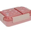 Tutete Caja Almuerzo Bento Flowers* Cajas De Almuerzo Infantil·Con Compartimentos