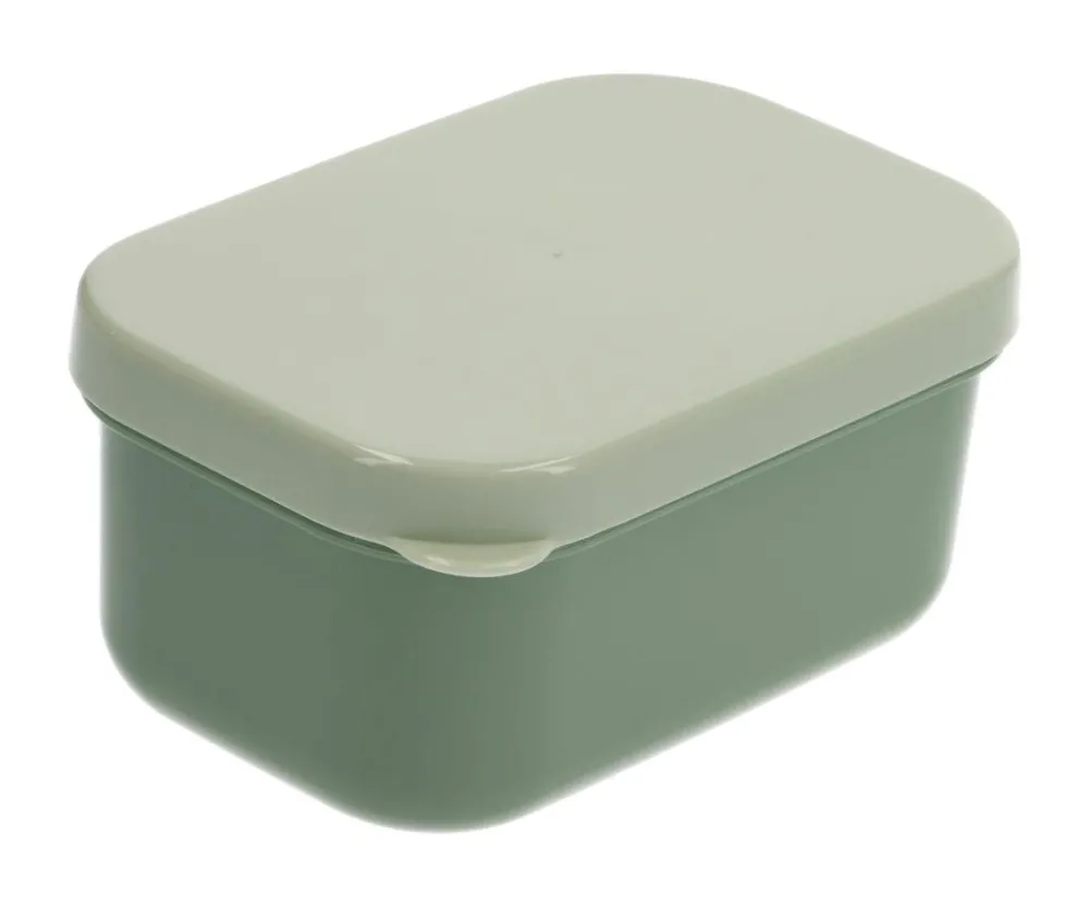 Tutete Caja Almuerzo Bento Leaves Sage* Cajas De Almuerzo Infantil·Con Compartimentos
