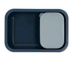 Tutete Caja Almuerzo Bento Leaves Blue* Cajas De Almuerzo Infantil·Con Compartimentos