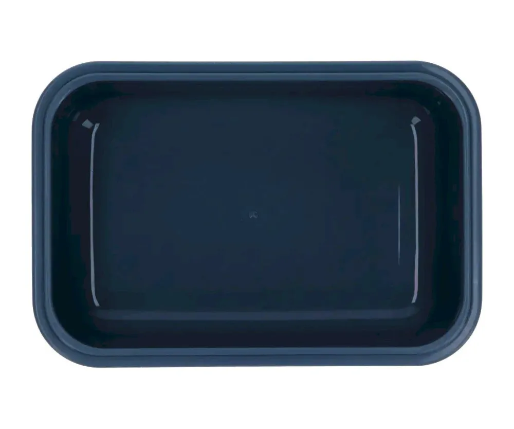 Tutete Caja Almuerzo Bento Leaves Blue* Cajas De Almuerzo Infantil·Con Compartimentos