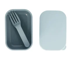 Tutete Caja Almuerzo Bento Leaves Blue* Cajas De Almuerzo Infantil·Con Compartimentos