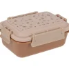 Tutete Caja Almuerzo Bento Leaves Sand* Cajas De Almuerzo Infantil·Con Compartimentos