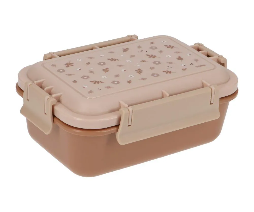 Tutete Caja Almuerzo Bento Leaves Sand* Cajas De Almuerzo Infantil·Con Compartimentos