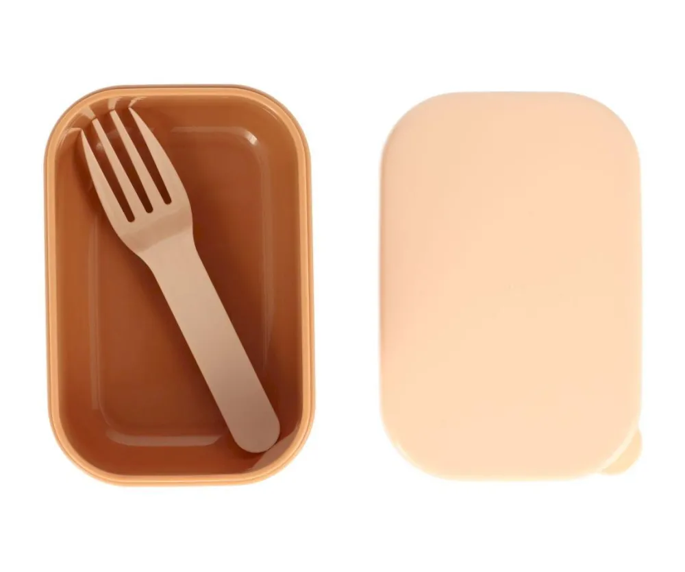 Tutete Caja Almuerzo Bento Leaves Sand* Cajas De Almuerzo Infantil·Con Compartimentos