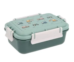 Tutete Caja Almuerzo Bento Trucks* Cajas De Almuerzo Infantil·Con Compartimentos