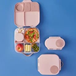 b.box Caja almuerzo con gel refrigerante Blush Crush ·* Cajas De Almuerzo Infantil·Sin Compartimentos