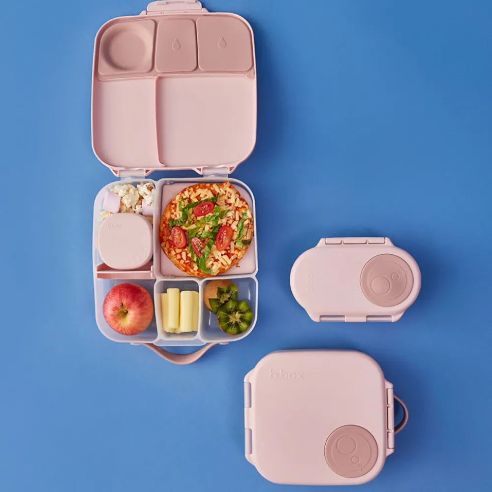 b.box Caja almuerzo con gel refrigerante Blush Crush ·* Cajas De Almuerzo Infantil·Sin Compartimentos