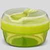 Carl Oscar Caja Almuerzo con Tapa Refrigerante N'ice Cup Lima ·* Cajas De Almuerzo Infantil·Tuppers Fresquitos|Cajas De Almuerzo Infantil·Con Compartimentos