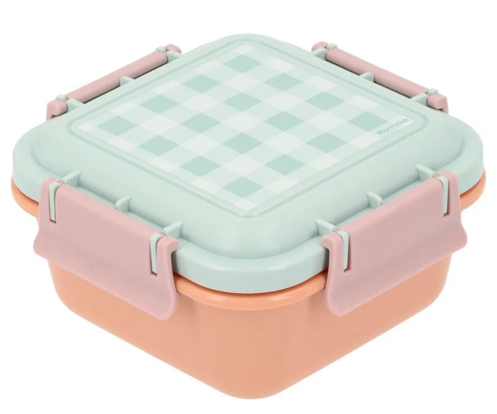 Tutete Caja Almuerzo Grande Big Stripes Apricot* Cajas De Almuerzo Infantil·Sin Compartimentos