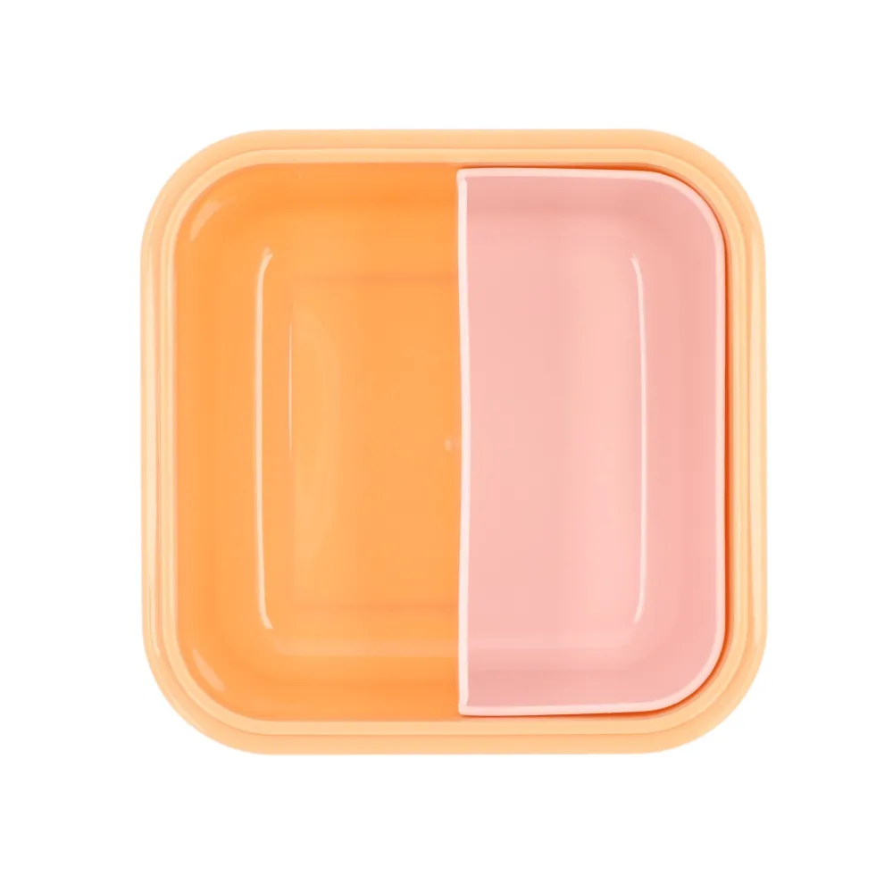 Tutete Caja Almuerzo Grande Big Stripes Pink* Cajas De Almuerzo Infantil·Sin Compartimentos