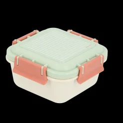 Tutete Caja Almuerzo Grande Big Stripes Sage* Cajas De Almuerzo Infantil·Sin Compartimentos