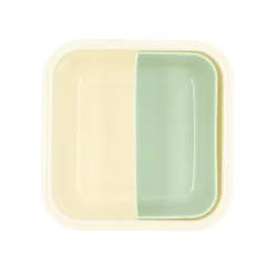 Tutete Caja Almuerzo Grande Big Stripes Sage* Cajas De Almuerzo Infantil·Sin Compartimentos